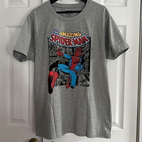 Marvel Spiderman Short Sleeve T-Shirt - Picture 1 of 8